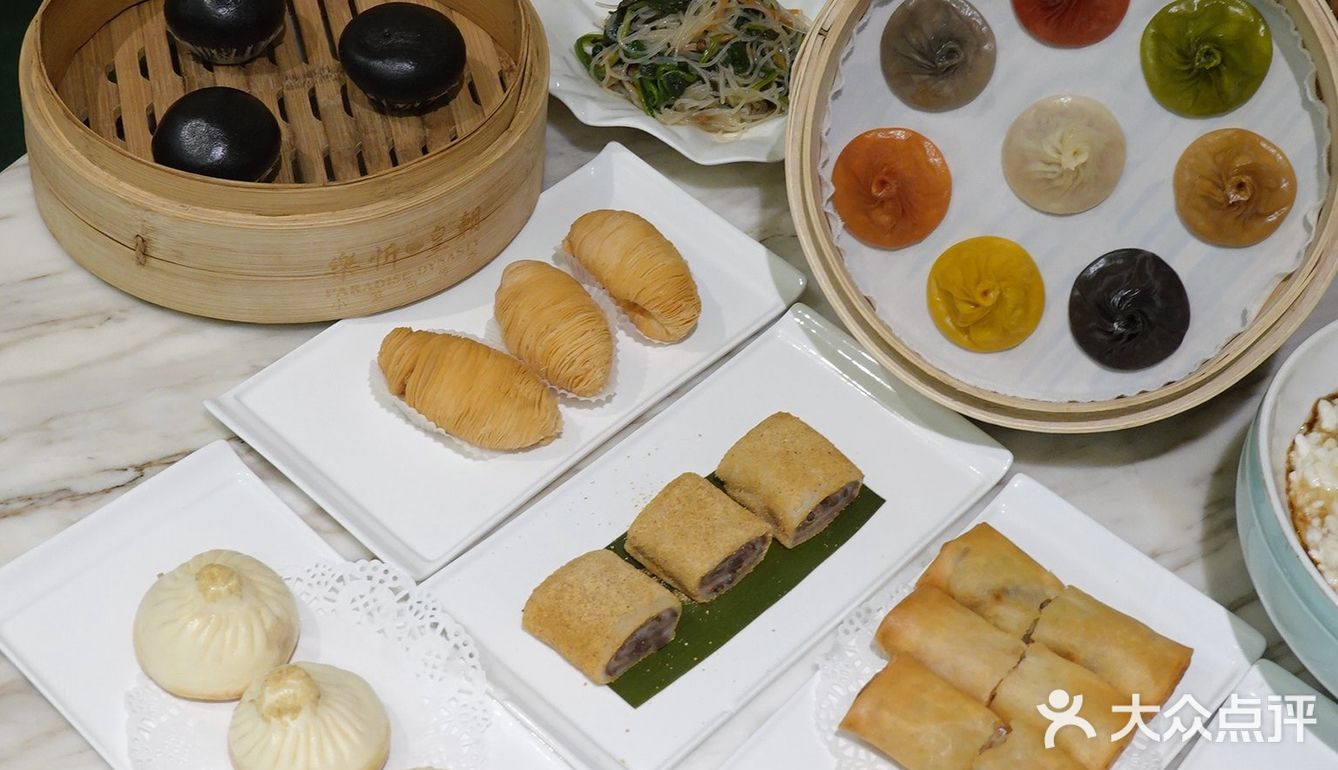 吃小笼包上瘾[调皮]八色八味小笼包绝绝子