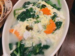 上汤金银蛋菠菜-新旺茶餐厅(嘉里城店)