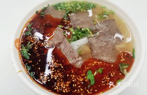 Beef Noodles (with extra meat)