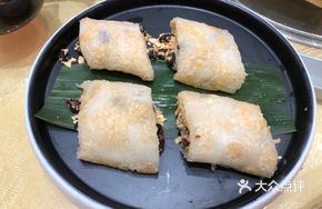 Golden Red Bean Thin Pancake