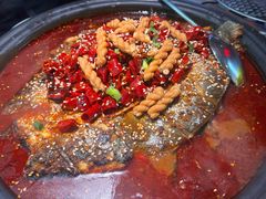-探鱼·鲜青椒爽麻烤鱼(北京路天河城店)