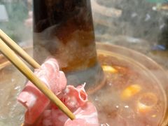 老爆三鸳鸯锅底-京门老爆三·铜锅涮肉 爆肚(望京店)