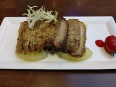 炭烧猪颈肉-味友味港印记(厦门集美银泰百货店)