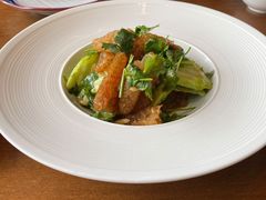 黄瓜拌菊花蛰头-臻悦海宴.家宴(奥体中心店)