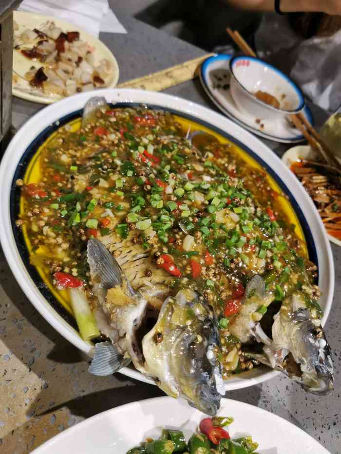 沈姐烤鱼(花卉园店)-"[调皮]口味:「经典香辣烤鱼」算是比较.