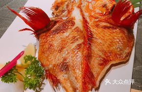 Salt-Roasted Golden Snapper