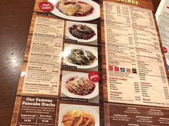 菜单-Pancakes on the rocks(Darling Harbour)