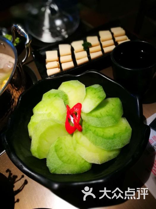 左庭右院鲜牛肉火锅(特力时尚汇店)泉水冬瓜 图片 - 第503张