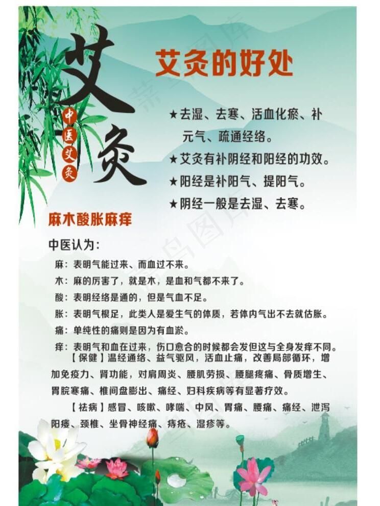 艾灸的好处大家相互学习哦