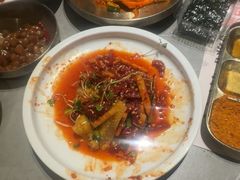 -草家酱蟹炭火烤肉店(珲春南路一店)