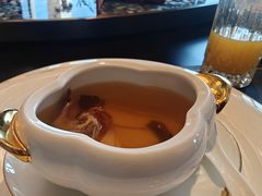 金线莲南海炖乳鸽-北京饭店谭家菜
