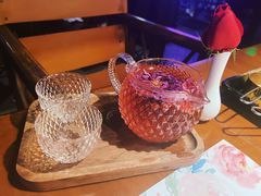 素描玫瑰花茶-素描餐厅(灵隐天竺店)