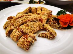 芝麻雞-轩记海鲜餐厅·四十五年老字号·经典粤菜(西区彩虹店)