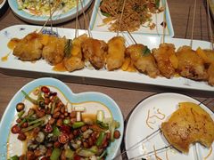 -街角等你.大连海鲜烧烤.经典铁板海鲜串(西安路店)