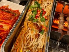 锡纸盒金针菇-丰茂烤串(金泉美食宫店)