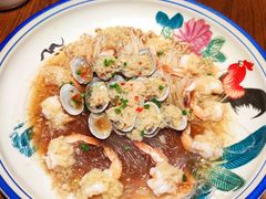 鲜贝恋上蝴蝶虾-老湘村·湖南土菜(天河维多利店)