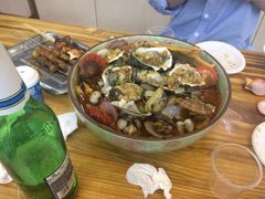 -老码头海鲜烧烤炒菜(广西路店)