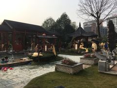 室外露天温泉池-咸宁万豪温泉谷度假区