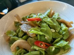手工莴笋炒黑豚肉-源時代·江浙小馆