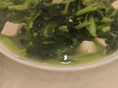 青菜豆腐-怡园饭店-餐厅(四望亭店)