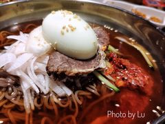 韩式荞麦冷面-猪啊牛呀羊啊铜盘烤肉(正大广场店)