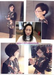 剪发前后对比照片-TONI&GUY