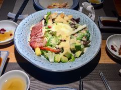 大将培根牛油果配温泉蛋凯撒沙拉-大将料理餐厅(汇锦街店)