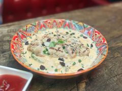 奶油蘑菇烤鸡胸-Famous肥猫墨西哥音乐餐吧(五棵松华熙LIVE店)