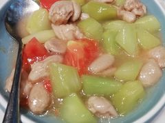 竹荪蛋烧青笋-懒人盐府人家(航天桥店)