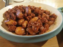黑蒜子牛肉粒-陈傻子餐厅(世纪都会店)
