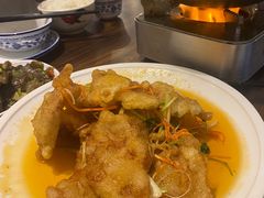 锅包肉热销-长城东北菜(新港西路店)