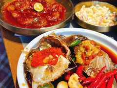 -草家酱蟹炭火烤肉店(珲春南路一店)