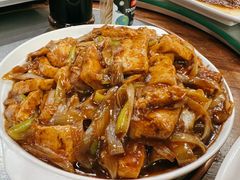 葱烧豆腐-白记四益轩(枣林前街店)