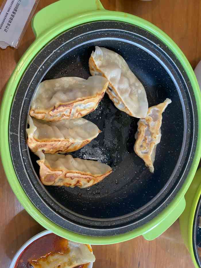 百年锅贴(万塘店)-"今日份外卖点了百年锅贴果然还是堂食比.