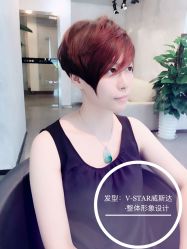 免打理大牌个性短发-V-STAR威斯达•高级私人定制