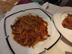黑椒牛柳炒意大利面-太平馆西餐厅(北京路店)