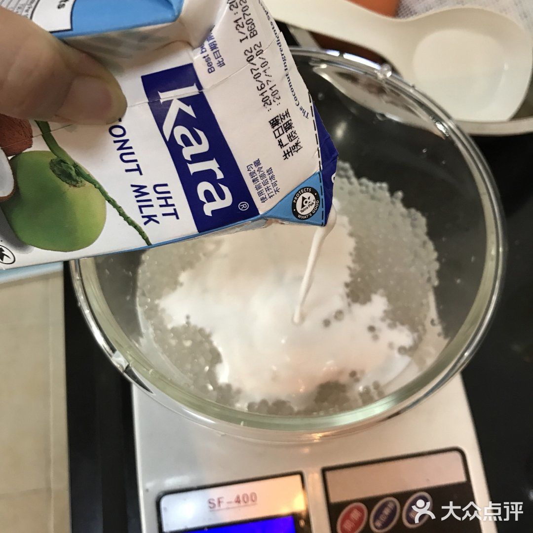 夏日手作清凉饮品の椰奶芒果西米捞