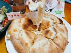 奶酪芝士流心披萨-黑熊披萨orso pizza
