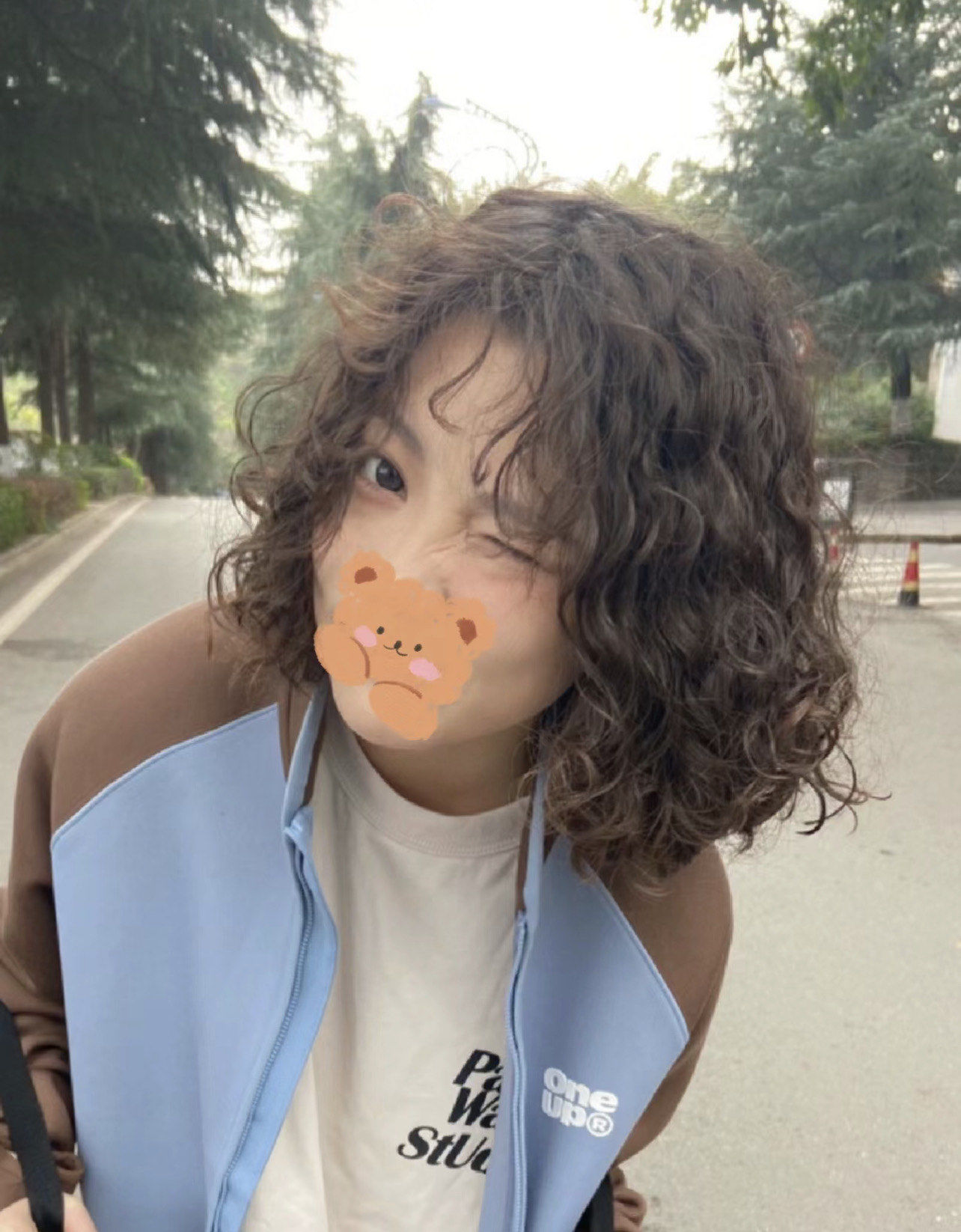 短发蛋卷羊毛卷放心尝试