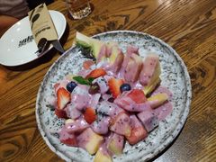华尔道夫黑莓酸奶水果沙拉-地狱厨房Hell's  Kitchen(美丽熙街店)