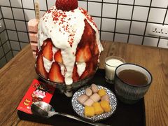 草莓牛乳冰-WONDER ICE 萬得冰田(建設路总店)