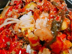 酸菜肥牛石锅拌饭-中央财经大学-食堂