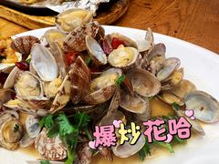 爆炒花哈-老东镇啤酒屋海鲜加工·蒸汽海鲜·海鲜烧烤(台东店)
