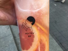 芝士红柚-喜茶(上海打浦桥日月光gelato lab+店)
