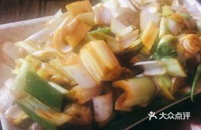 Scrambled Egg Yolk with Green Onion