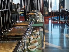 自助取餐区-唐拉雅秀酒店-西锦汇空中BBQ·思创餐厅