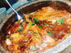 砂锅蝶鱼头-新海渔港·胶东海鲜家常菜·家宴(奥体中心店)