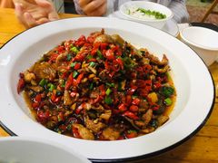 碎红椒炒肉-笨罗卜浏阳菜馆(星沙店)