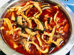 -老红桥炸灌肠牛肚锅烧烤(定福庄店)