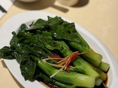 白灼广东芥兰-香港池仔记肠粉王(博多新记襄阳南路店)
